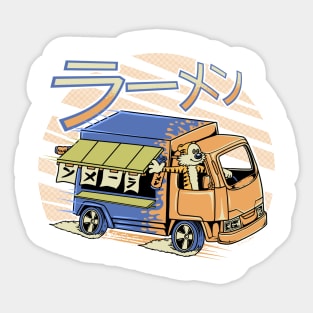 Hobbes food truck Sticker